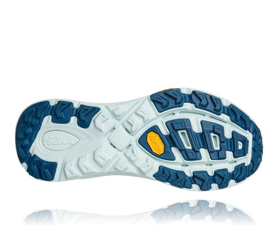 Trail Shoes Womens - Hoka One One Mafate Speed 3 - Blue - PHIFMXS-06